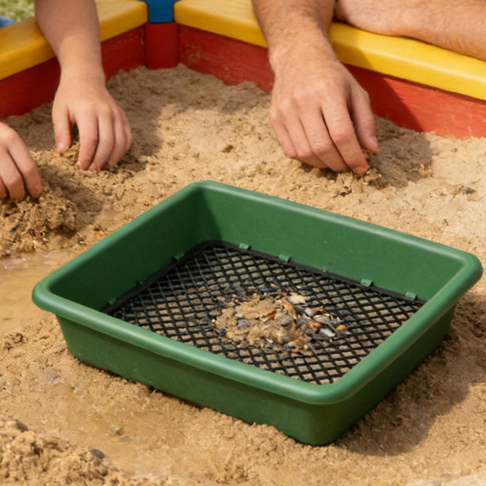 Plant Parenting - 岩石用ふるい機 防錆ペレットふるい機 メッシュスクリーン 金探査パン 探査、採掘、園芸、鉢植え植物、土壌用