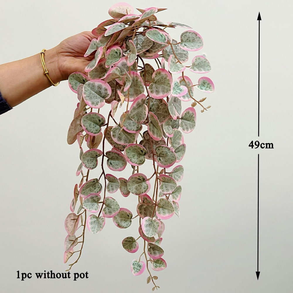 人工ユーカリの葉,偽のつる植物,壁の植物,結婚式のための籐, - String Of Pearls Plant のレビューと価格