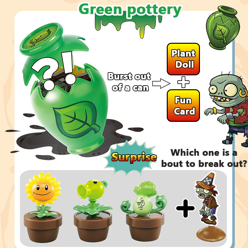 プラント vs. ゾンビ サプライズ陶器 ABS素材 親子イ - Plant Parent Vs のレビューと価格