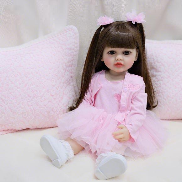 リアルなベティ リボーンベビー 55CM -NPK 全身防水 - Philodendron Pink Princess のレビューと価格