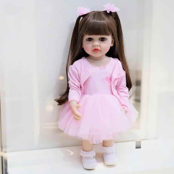 リアルなベティ リボーンベビー 55CM -NPK 全身防水 - Philodendron Pink Princess のレビューと価格