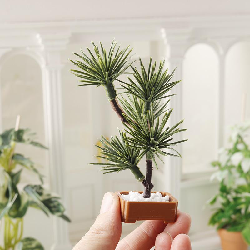 1 個 1/12 ドールハウスシミュレーション松の木緑植物盆 - Plant Parenting のレビューと価格