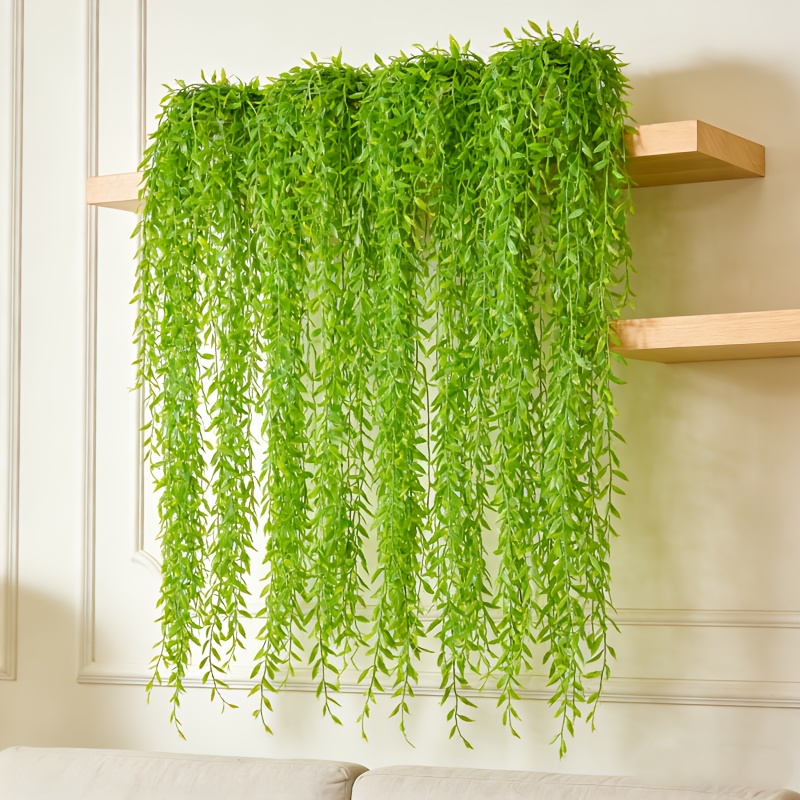 10個入り スプリング型 人工ユーカリのつる 人工観葉植物  - String Of Pearls Plant のレビューと価格