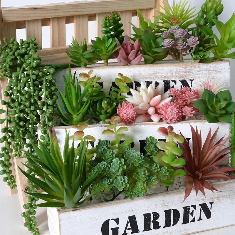 10/20 個 PVC 多肉植物グリーンフェイク多肉植物家庭 - String Of Pearls Plant のレビューと価格